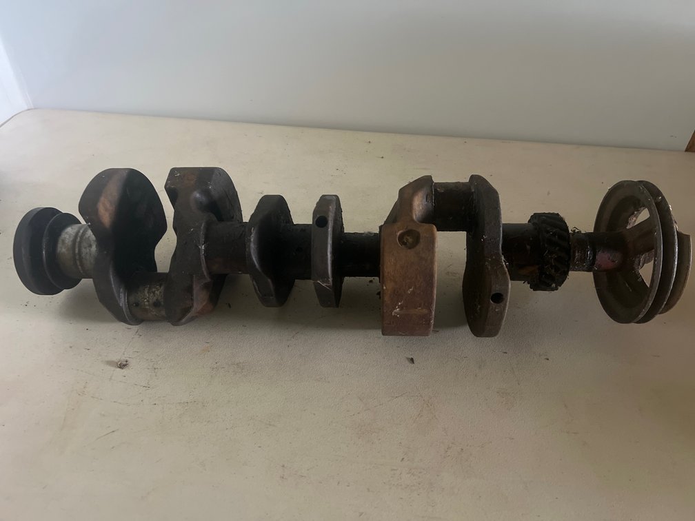 Flat-Head Crank - Damage on Pulley Wheel