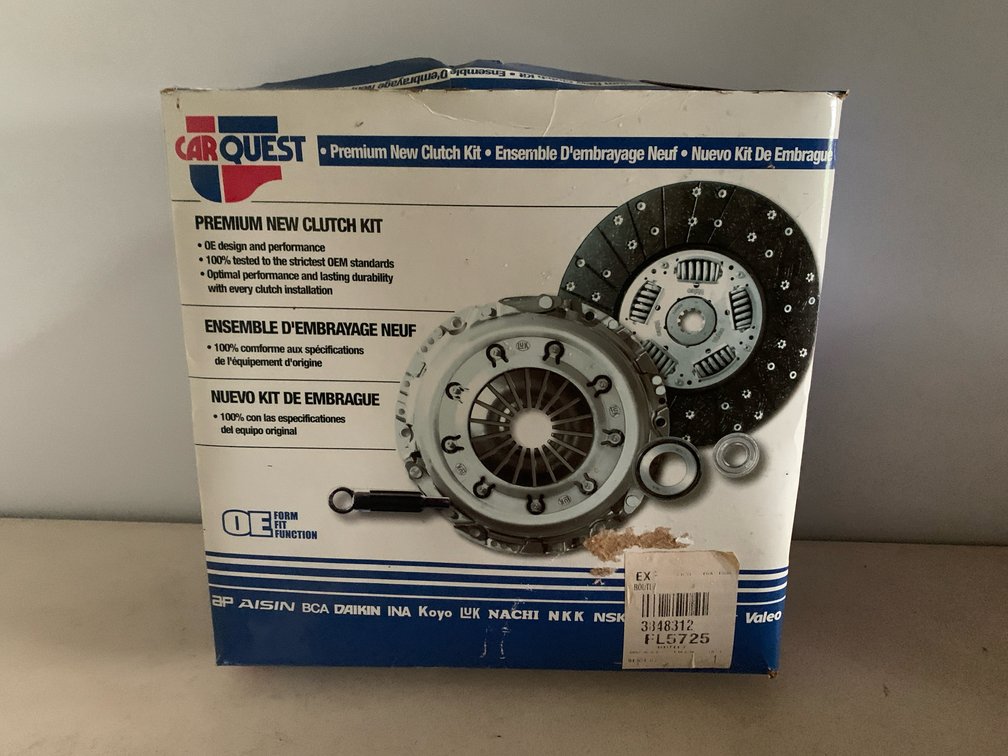 New In Box Clutch Kit. Car Quest Part Number ACL 04-054