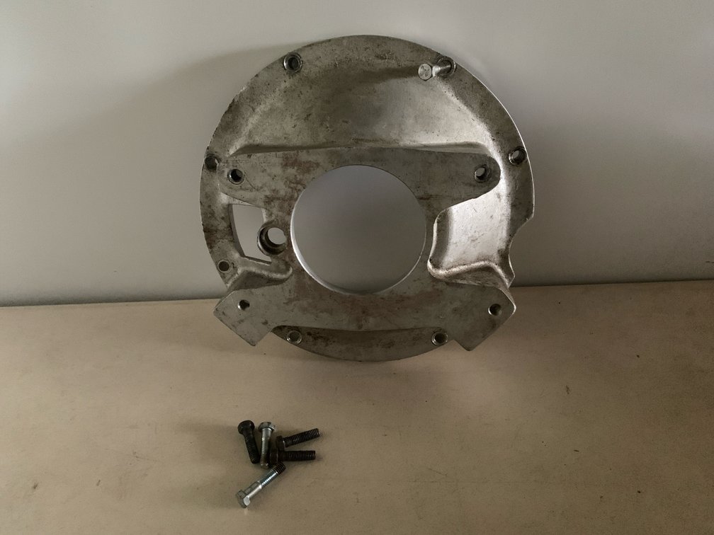 Adapter For A 5 Speed Transmission Behind A Flat Head Engine