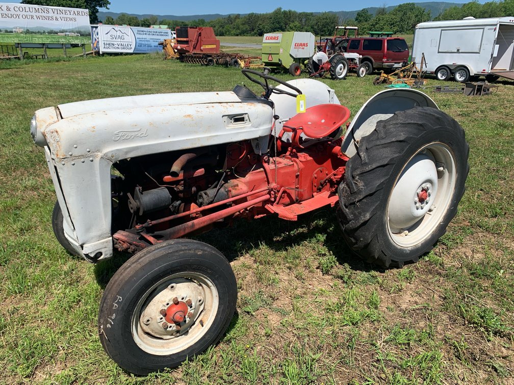 Ford Jubilee Tractor. Runs But Needs A Start Button