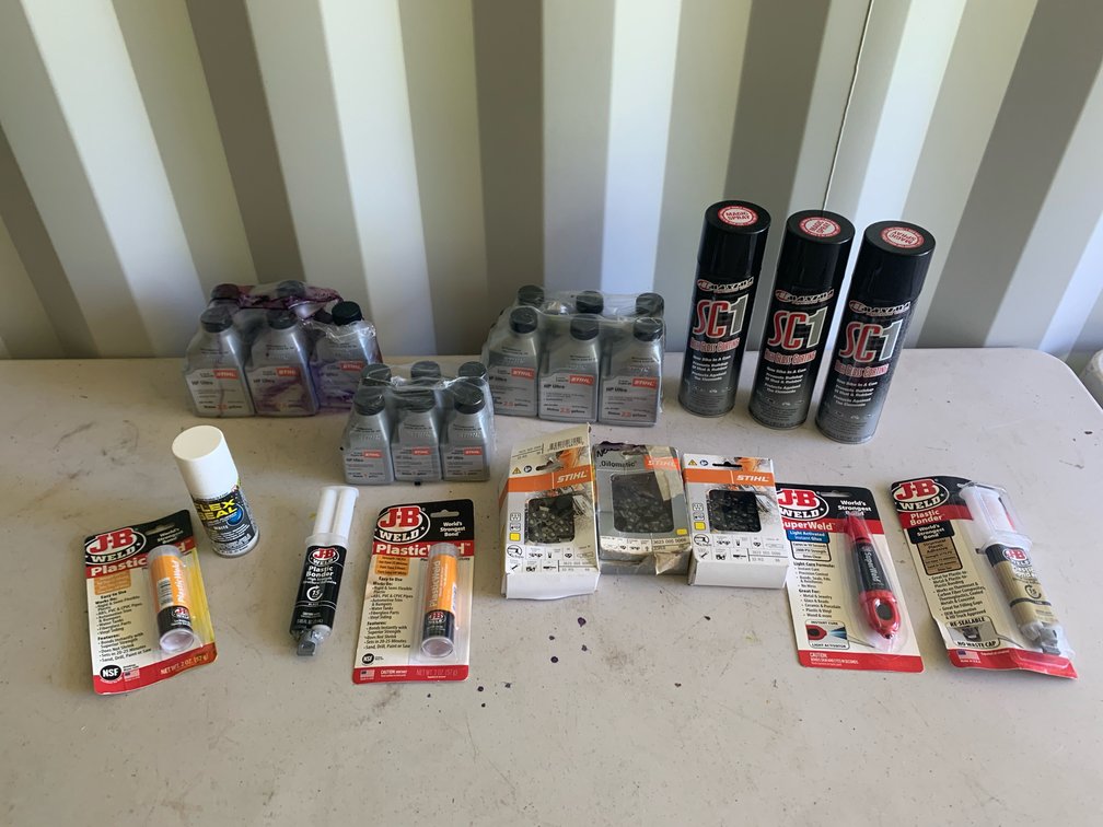 STIHL Chainsaw Accessories & Mixed Workshop Consumables
