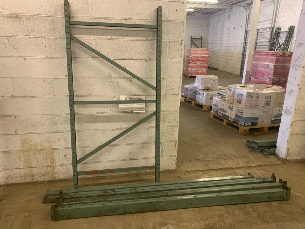 Teardrop Style Pallet Racking Components