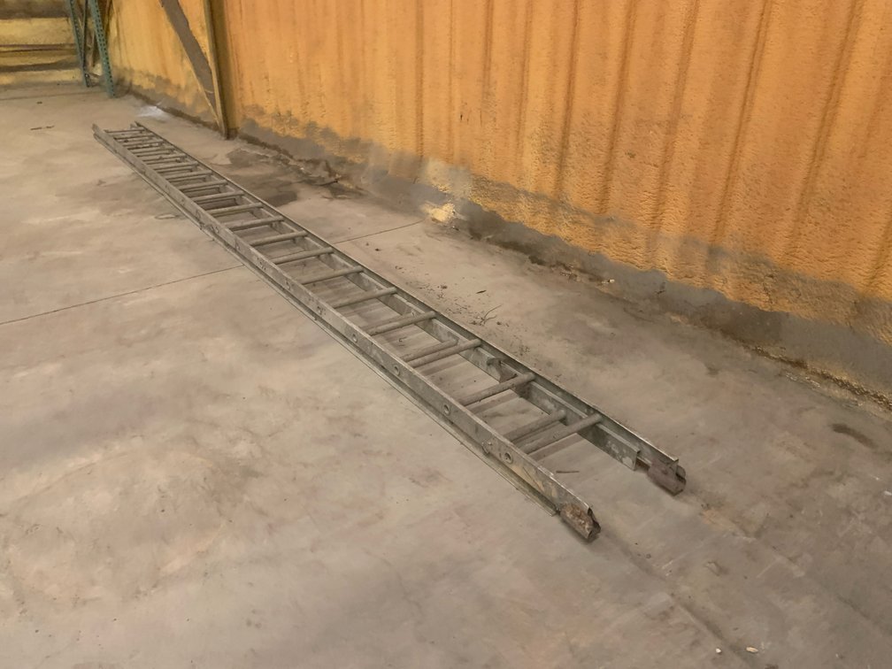 Aluminum Extension Ladder 238" Long Not Extended