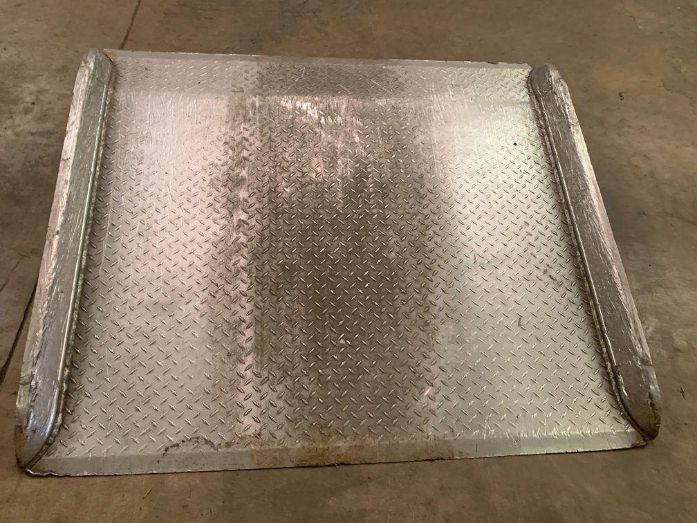 Aluminum Diamond Plate Dock Board Ramp 54 1/2" x 48"