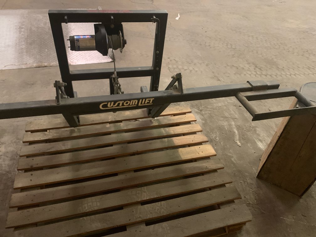 Custom Lift Winch Hoist Attachment