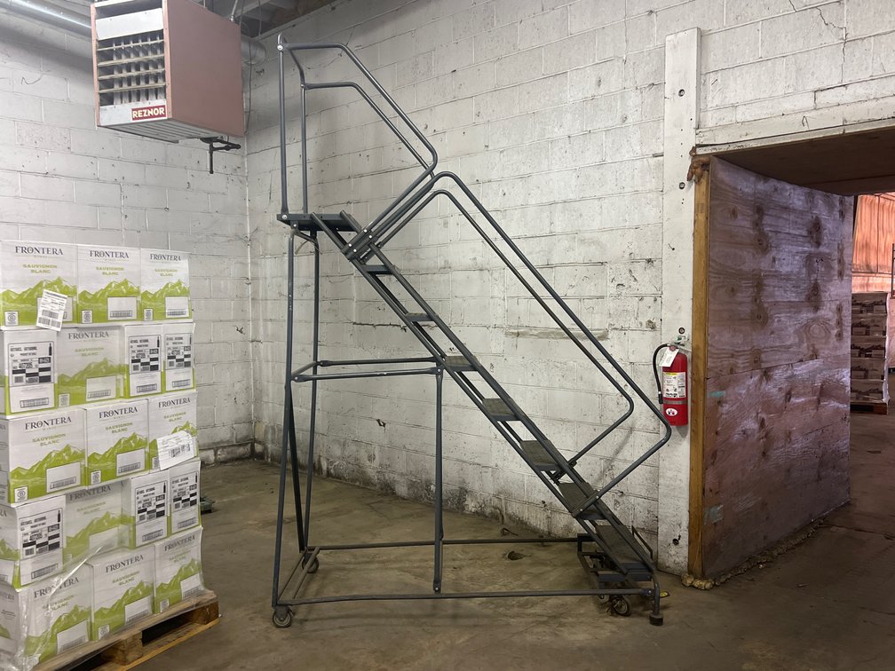 Ballymore 9-Step Rolling Safety Ladder