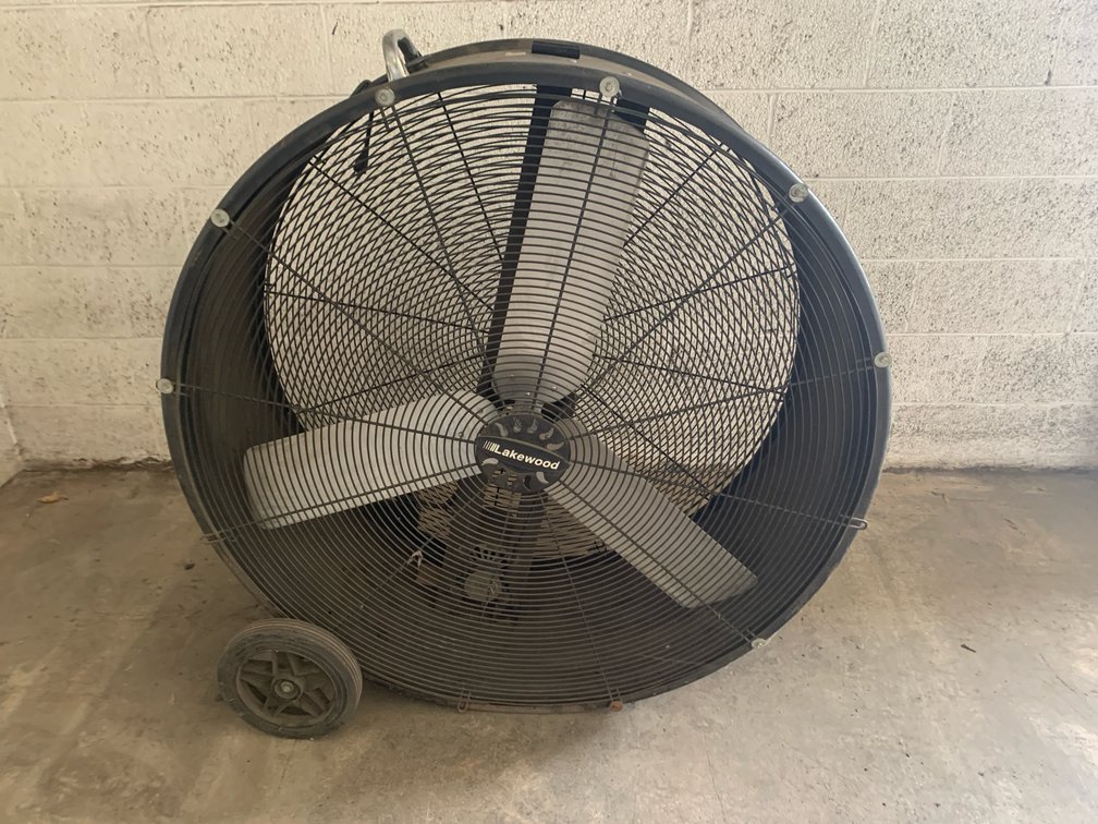 Lakewood High-Velocity Drum Fan 45" Diameter