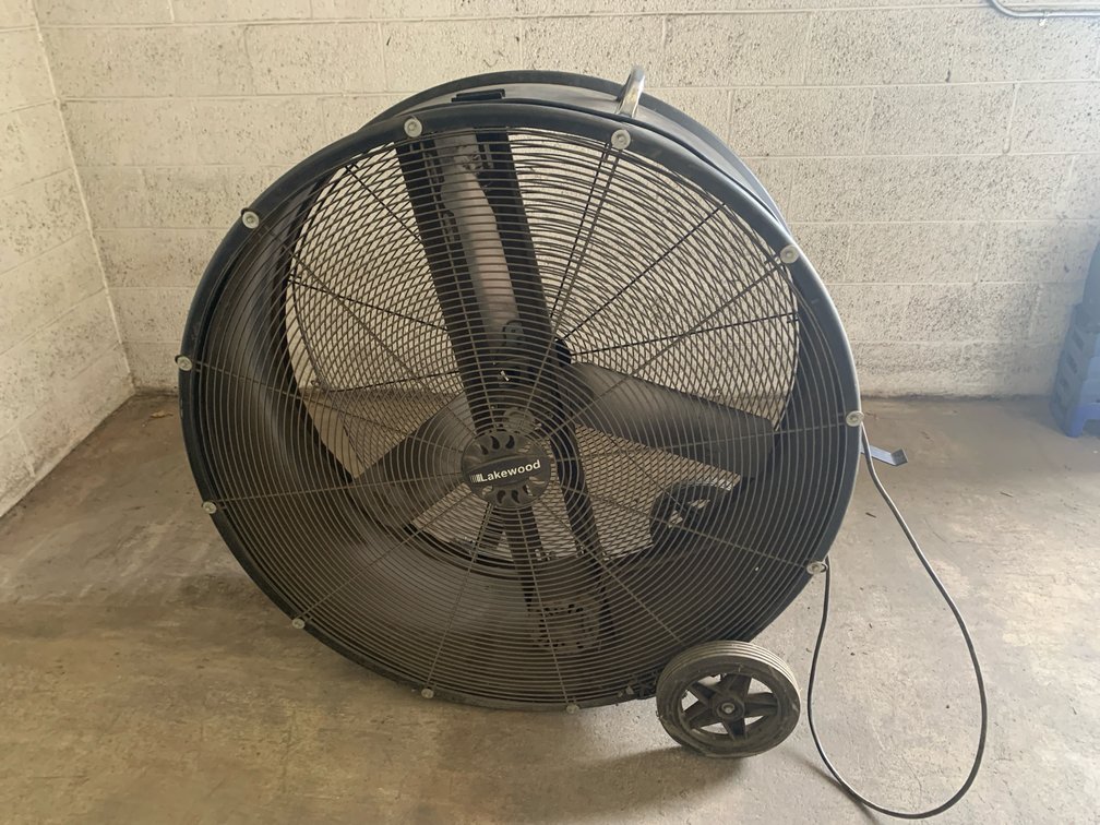 Lakewood Industrial Drum Fan 45" Diameter
