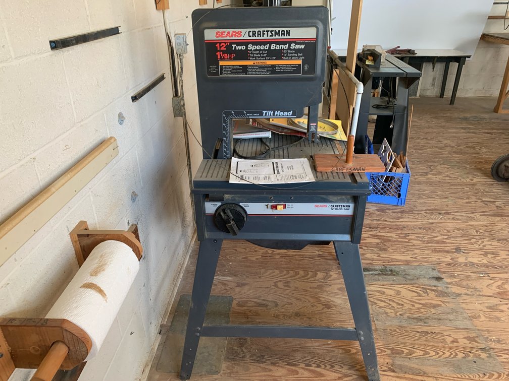 Sears Craftsman 12-Inch Two-Speed Band Saw