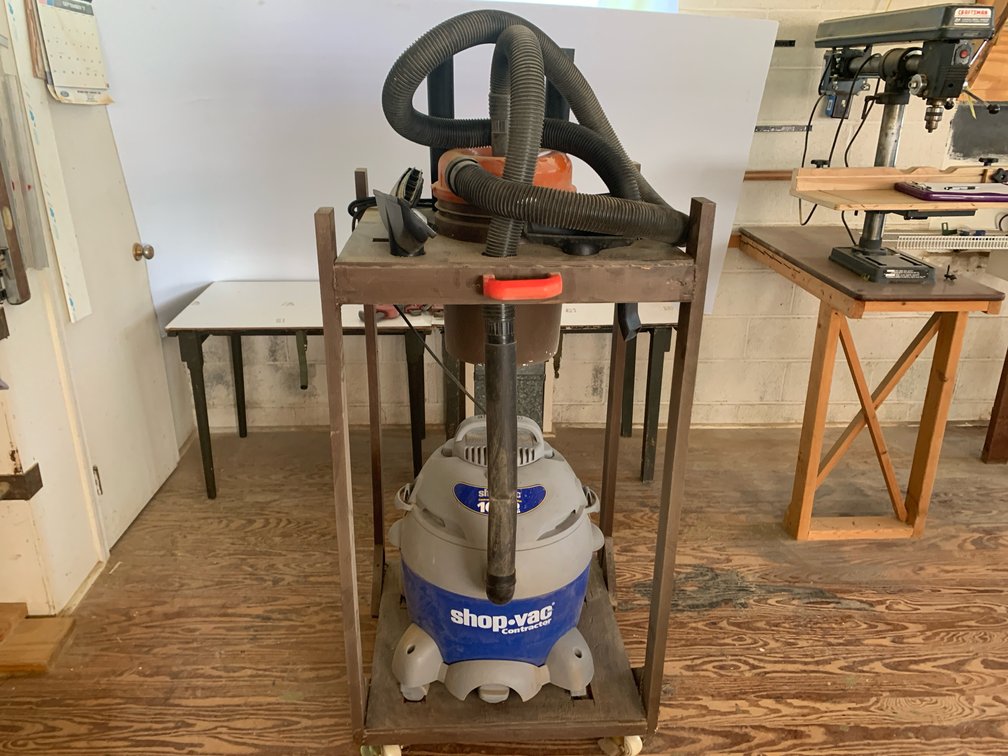 Shop-Vac & Craftsman Custom Dust Collection Cart