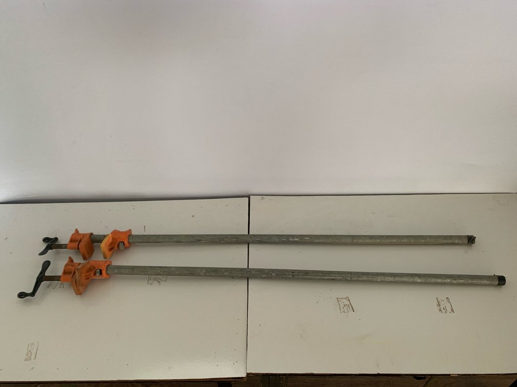 Pony Pipe Clamps 48” Long