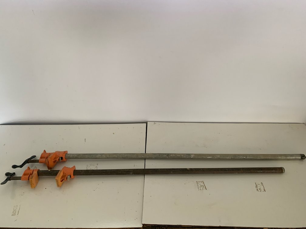 Steel Pipe Clamps 48” Long