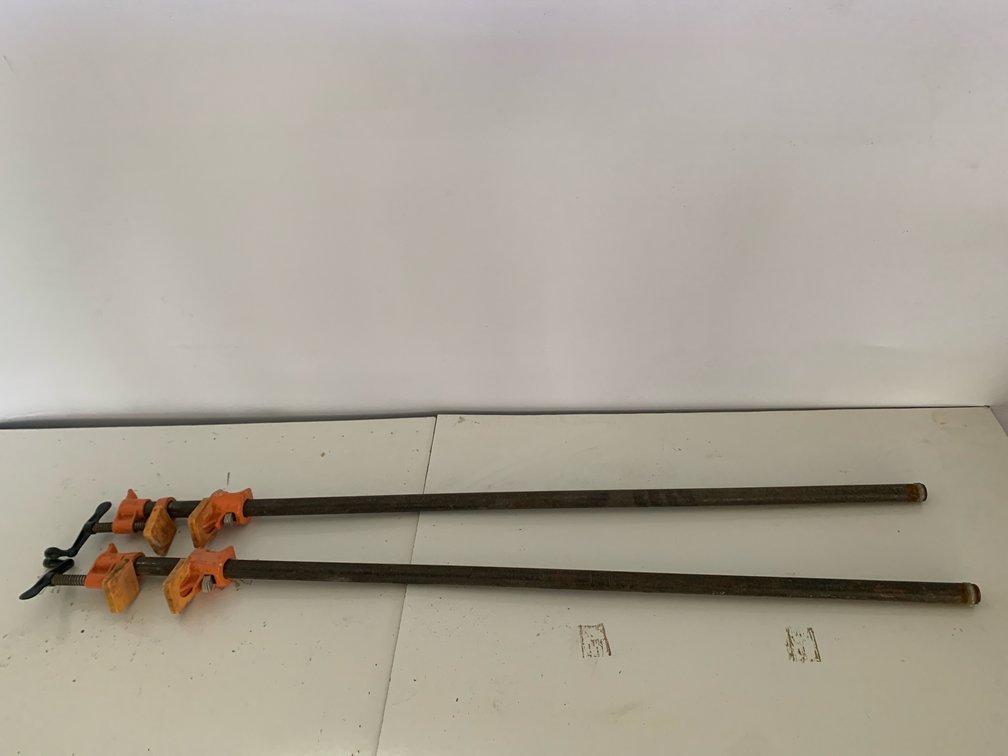 Woodworking Pipe Clamps 48” Long