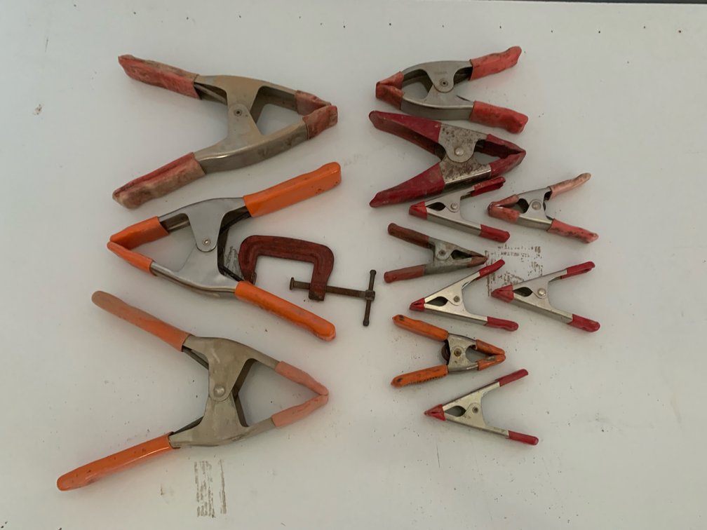 Pony & Assorted Metal Hand Clamps