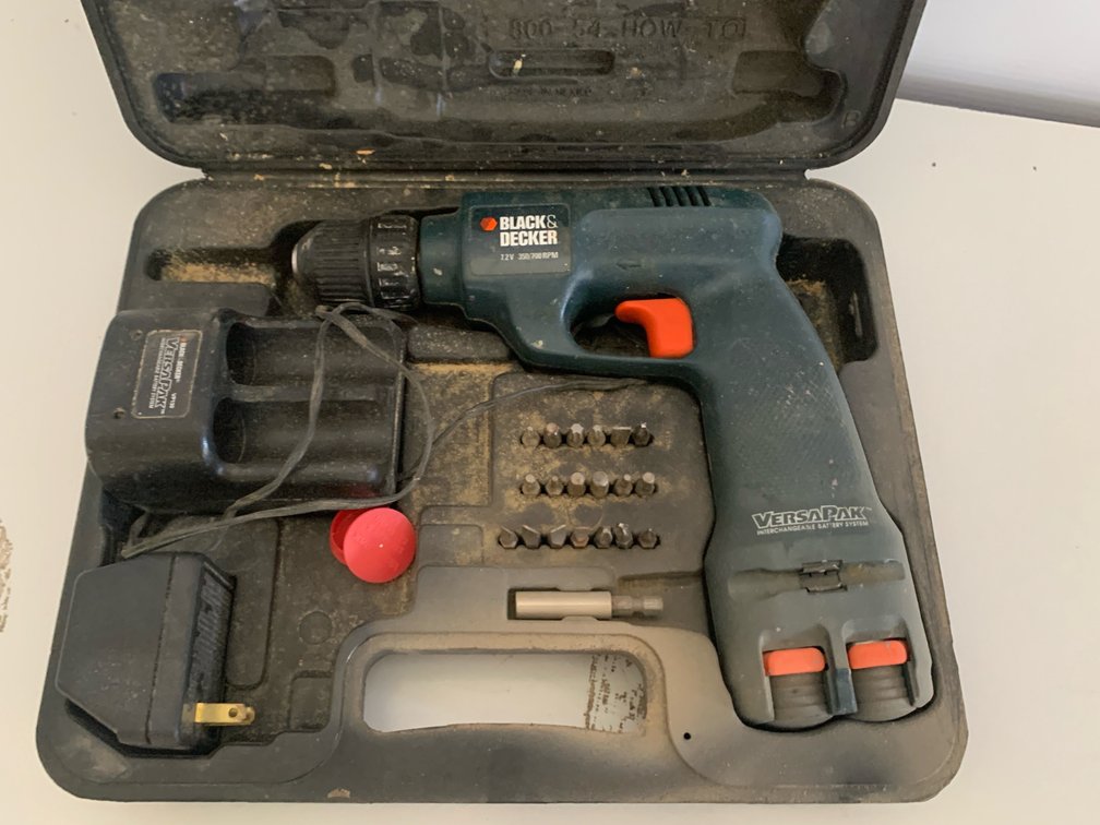 Black & Decker VP130 VersaPak 7.2V Cordless Drill Kit