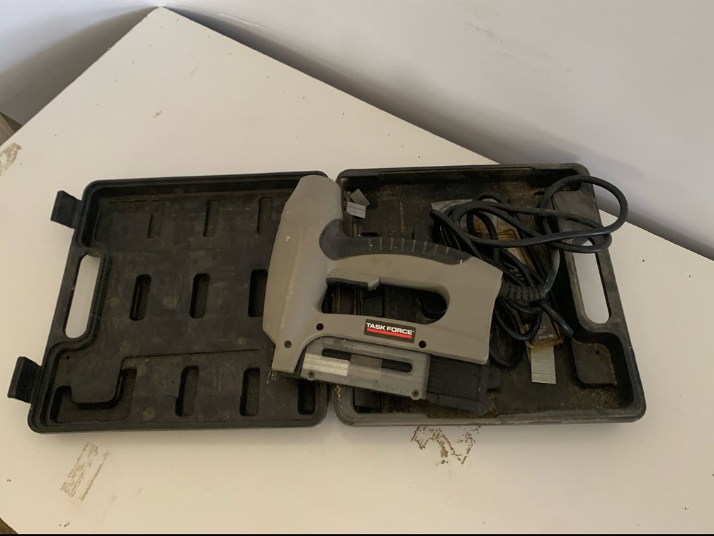 Task Force Electric Staple Gun with Case