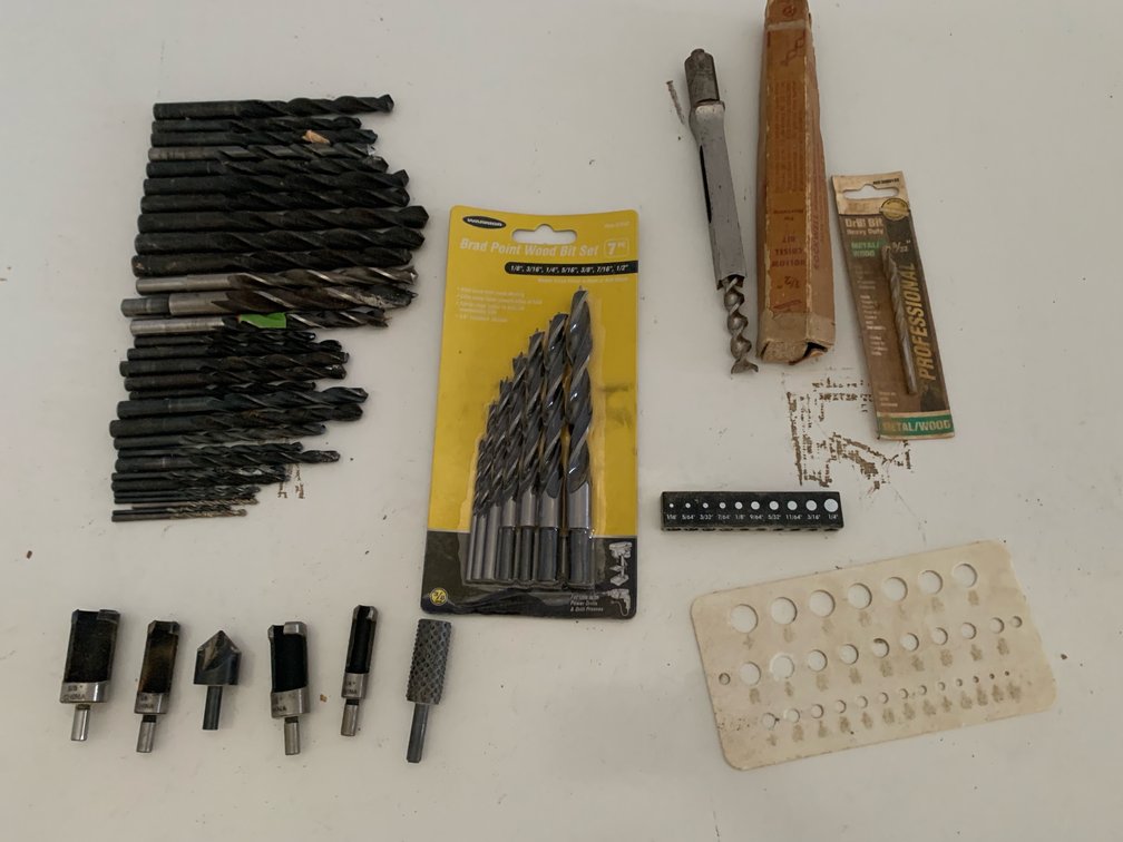 Assorted Drill Bits & Accessories