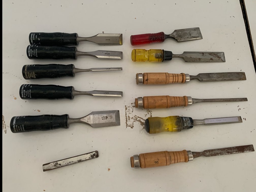 Sears/Craftsman & KC Pro Woodworking Chisels