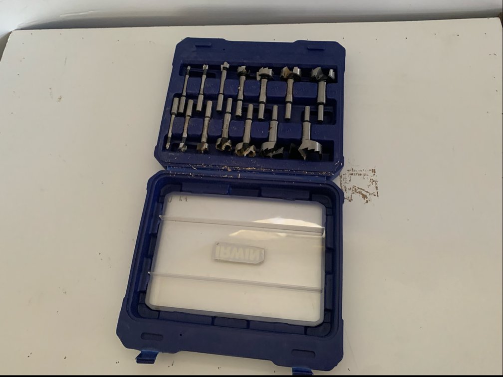 Irwin Marples 14-Piece Forstner Drill Bit Set