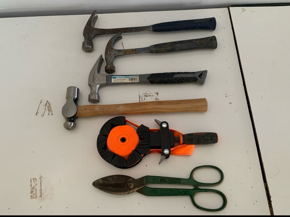 Assorted Hand Tools Including Estwing and PONY