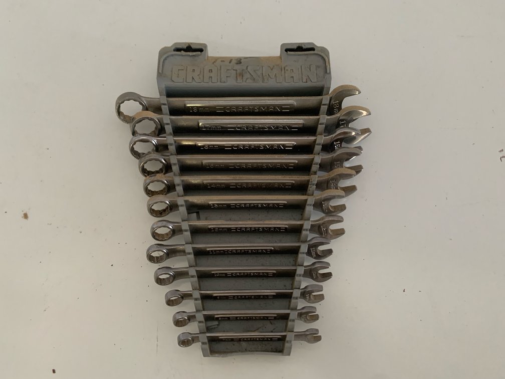 Craftsman 12-Piece Metric Wrench Set