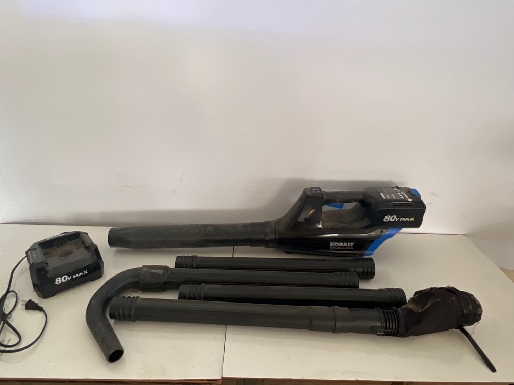 Kobalt 80V Max Brushless Leaf Blower Set