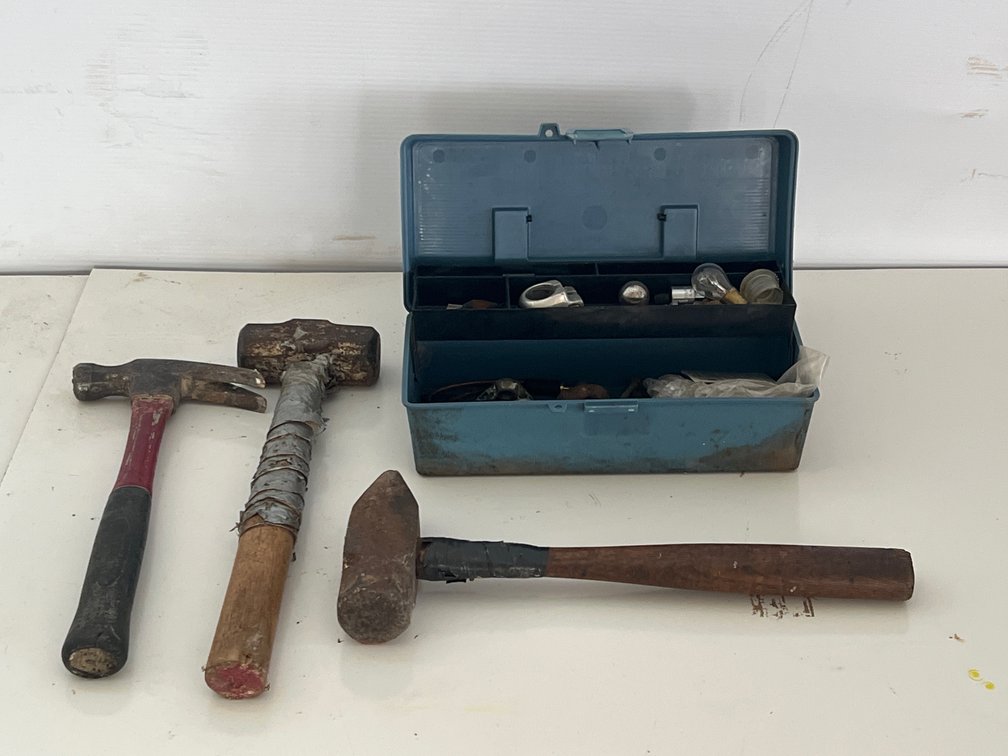 Assorted Hand Tools and Utility Box