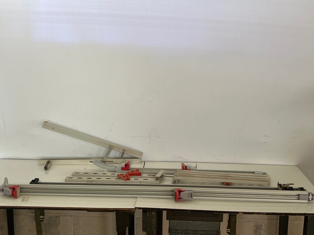 Pittsburgh Aluminum Clamp & Cut Edge Guides (6)