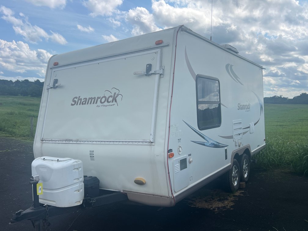 Shamrock by Flagstaff Expandable Travel Trailer