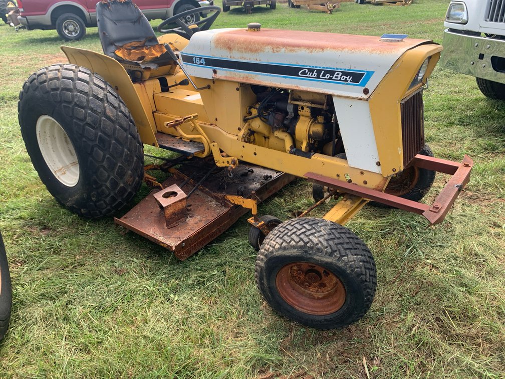Cub Cadet Lo Boy With Woods Mowing Deck. Does Not Run