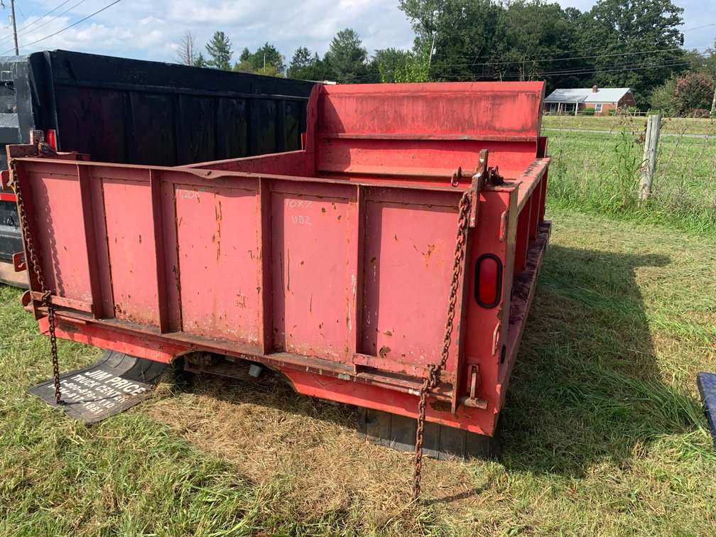 7’ Wide x 10’ Long Dump Bed