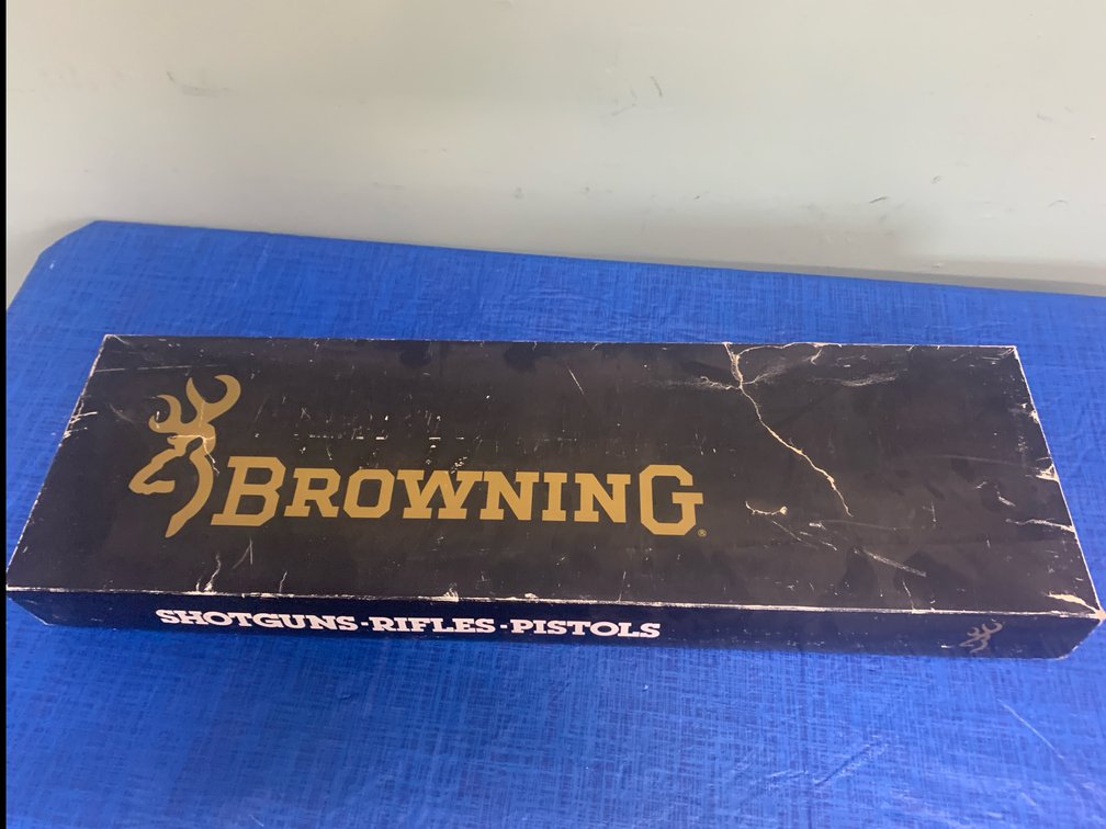 Browning Model 42 High Grade .410 Shotgun Box with Styrofoam Insert