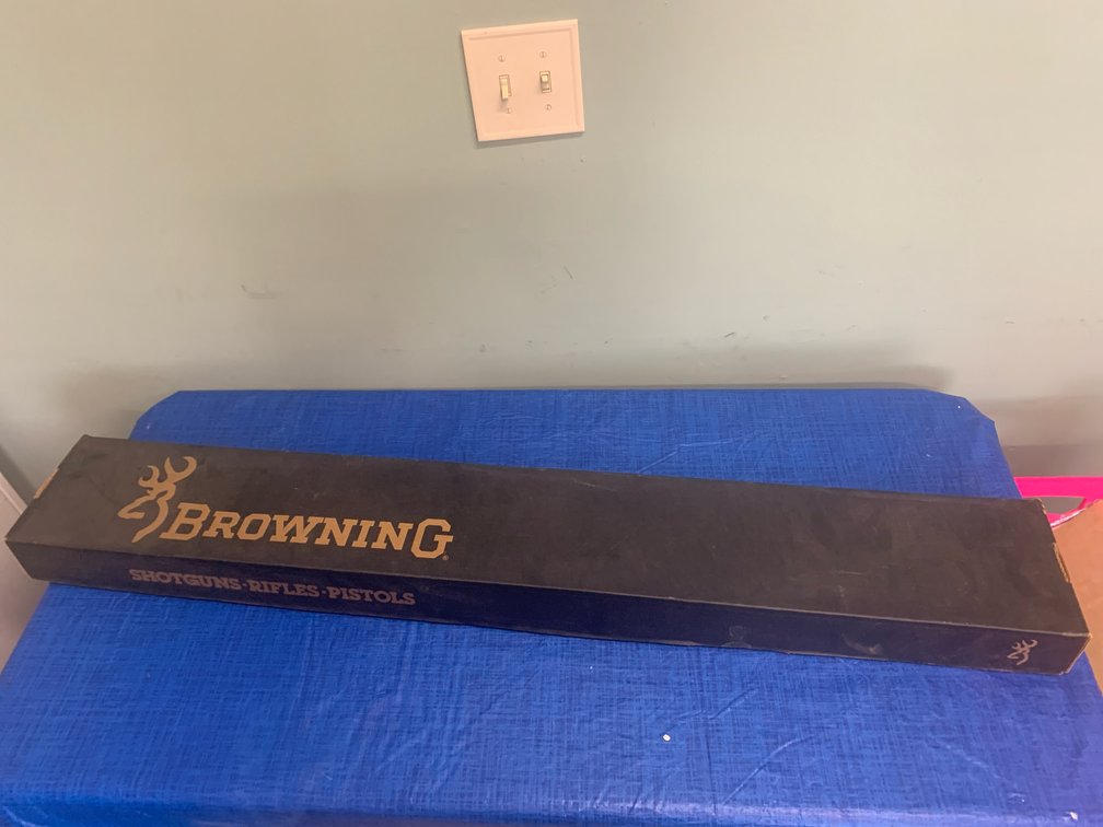 Browning BAR Rifle Box with Styrofoam Insert and Manuals