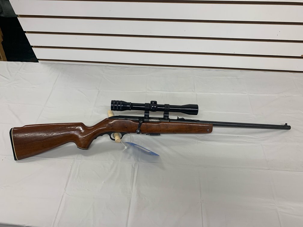 Mossberg Model 642K 22 Magnum Bolt-Action Rifle with Mounted Scope