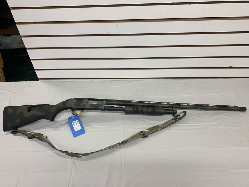 Mossberg Model 500-A 12 Gauge Pump-Action Shotgun with Camouflage Finish