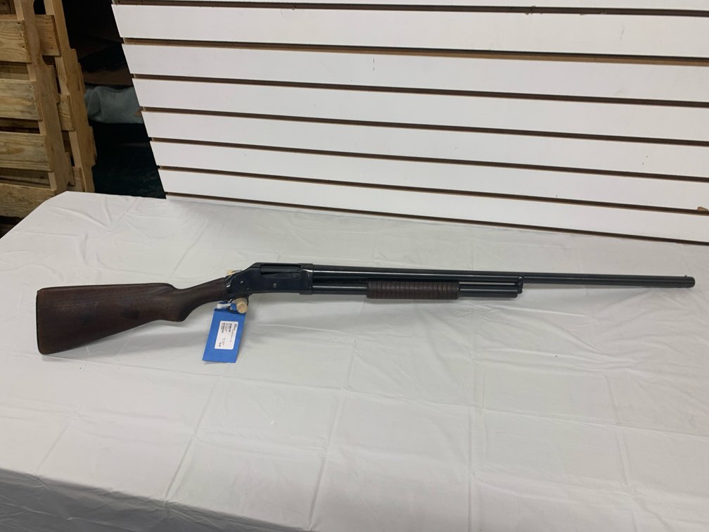 Winchester Model 97 Chambered In 12 Gauge Pump-Action Shotgun