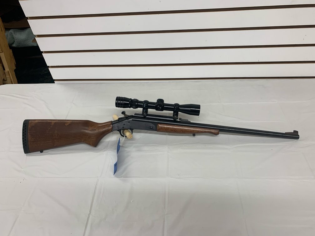 New England Firearms Handi-Rifle SB2 .22 Hornet Rifle with Redfield Scope