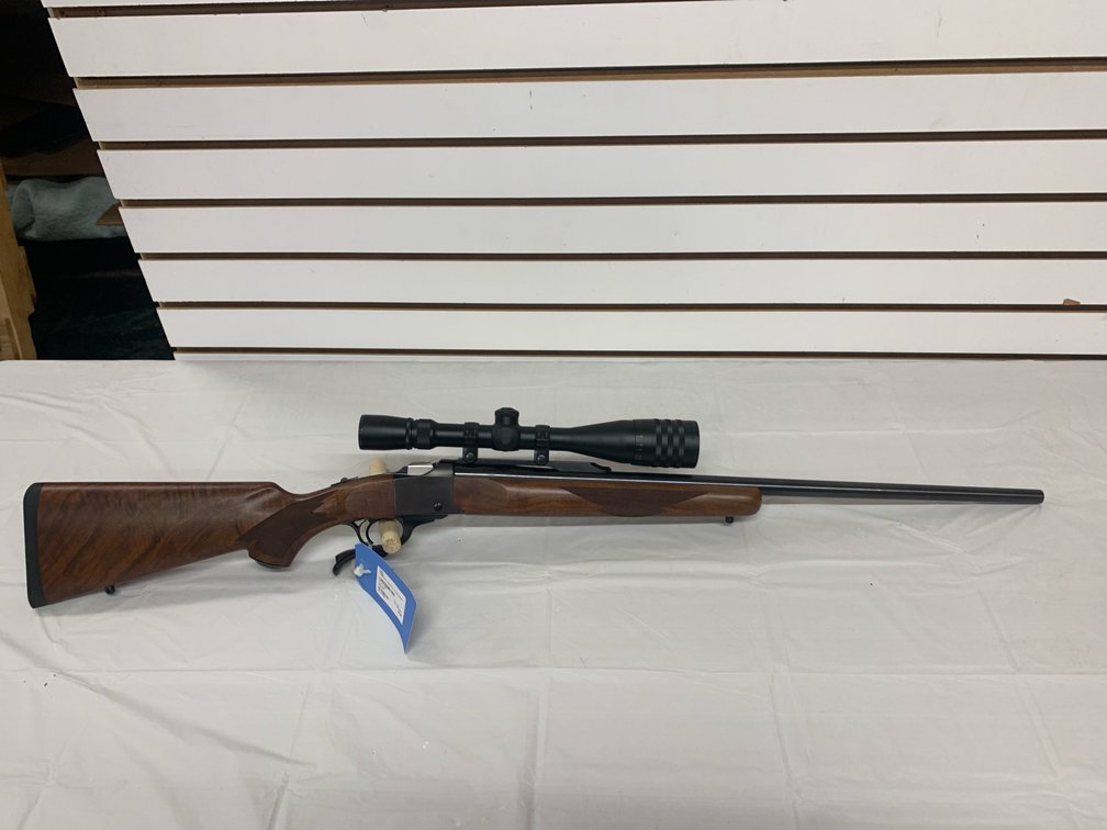 Ruger No. 1 Falling-Block Rifle in .204 Ruger with Weaver Scope