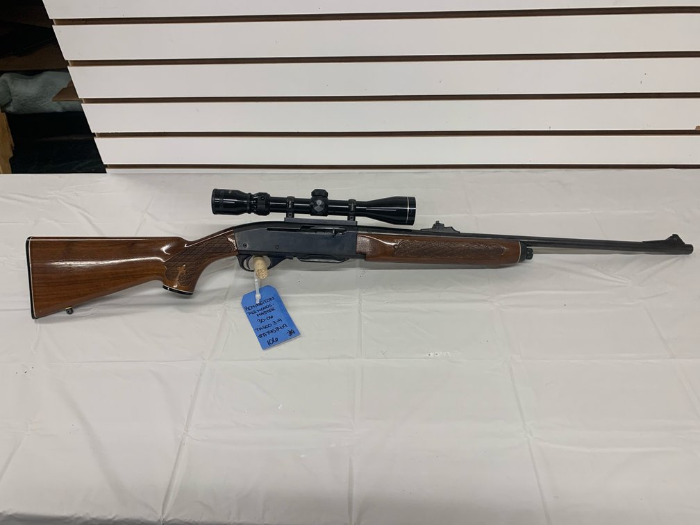 Remington742 Woodmaster Chambered In 30-06 Rifle with Mounted 3-9x Scope