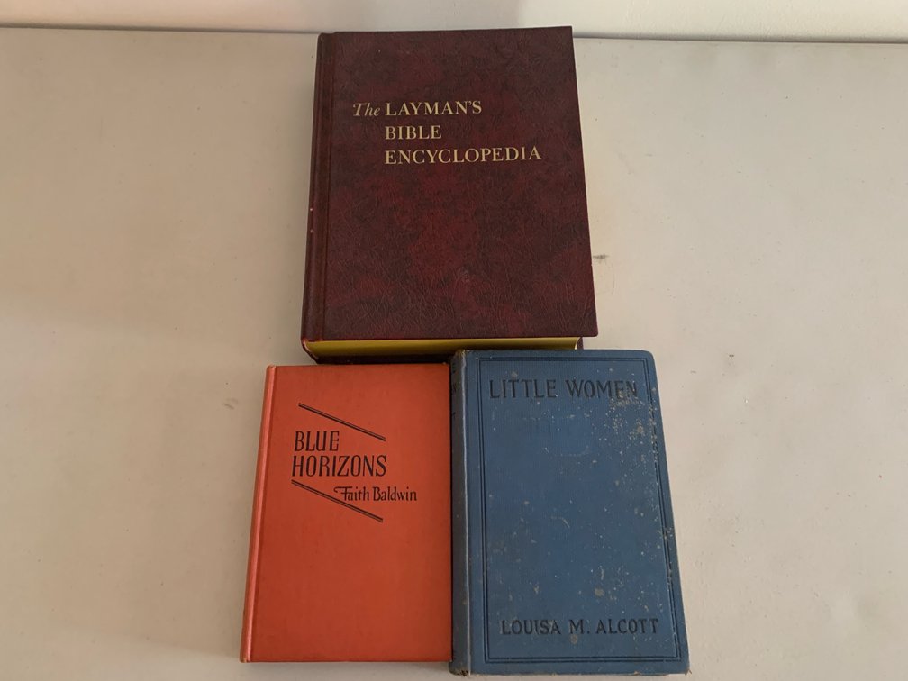 The Layman's Bible Encyclopedia, Blue Horizons, and Little Women
