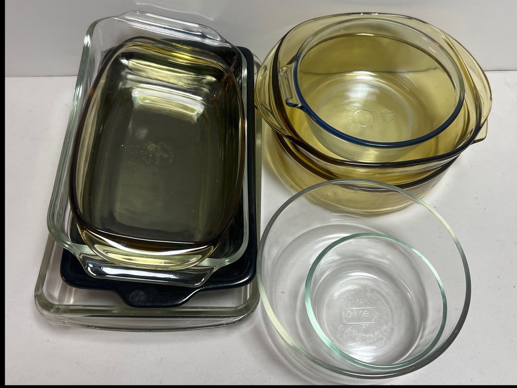 Glass Baking Dishes, Nested Bowls, and Ceramic Bakeware