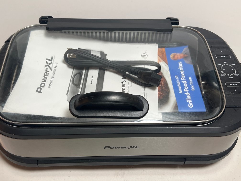 PowerXL PG-1500FDR Smokeless Grill Plus Indoor Electric Grill