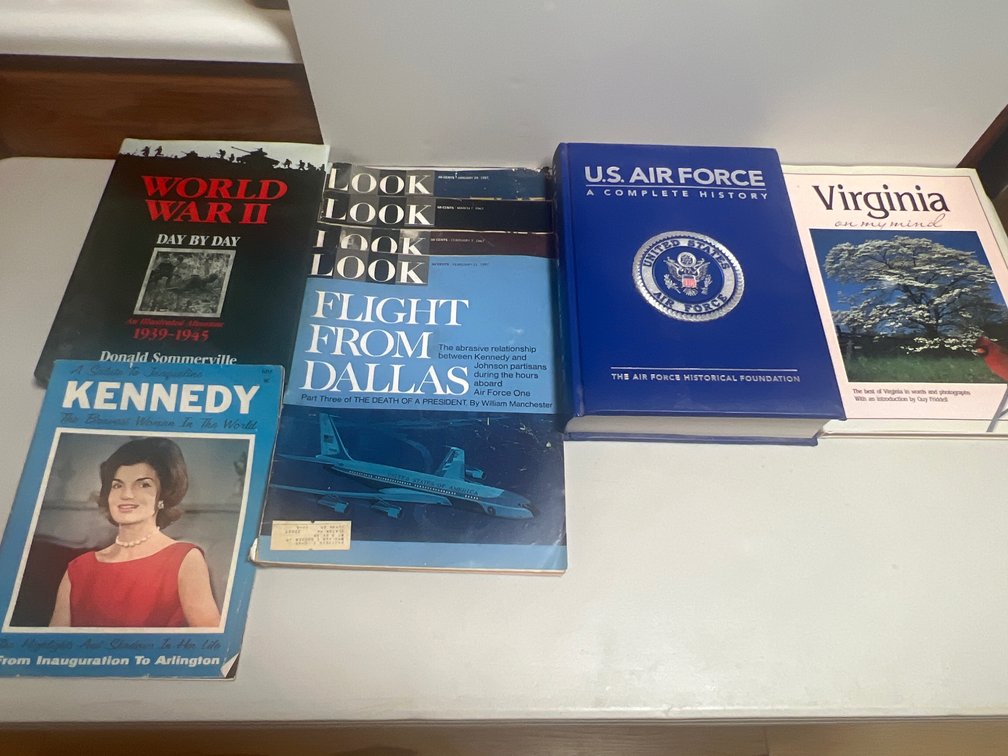History Books and 1967 LOOK Magazines