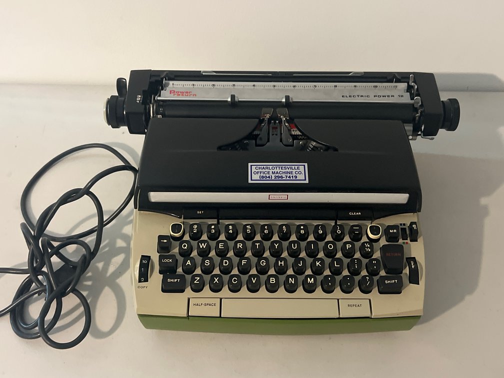 Sears Electric Power 12 Electric Typewriter