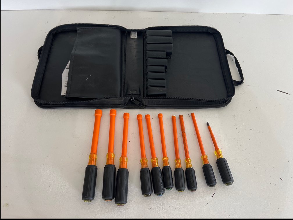 Klein Tools Insulated Nut Driver Kit with Case