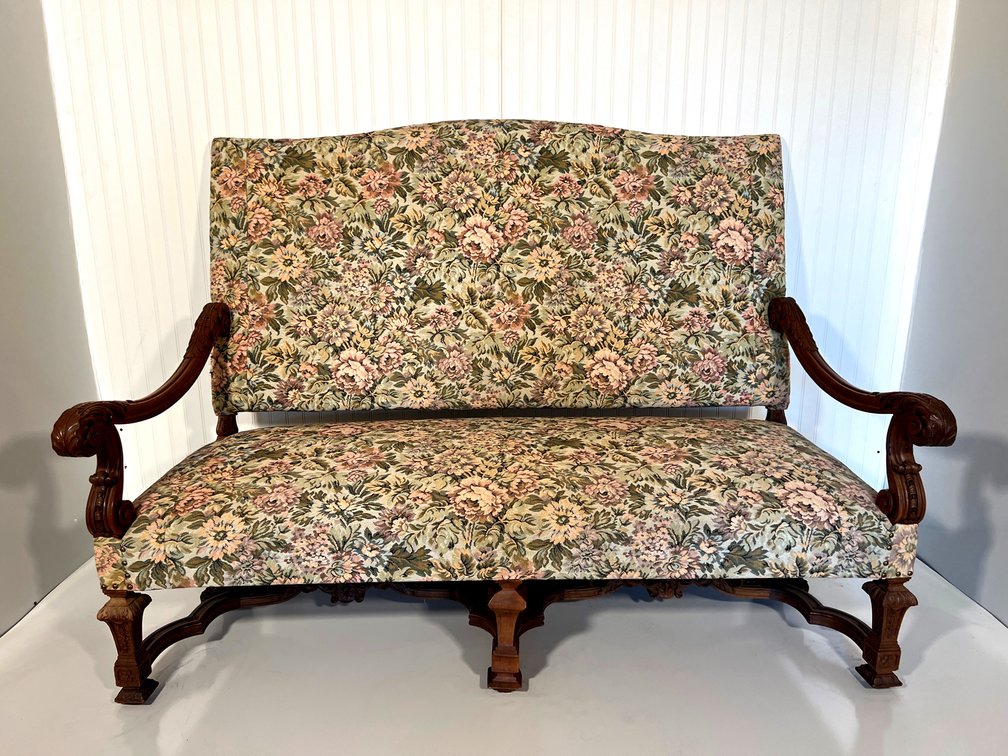 Victorian Style Loveseat and 2 Chairs