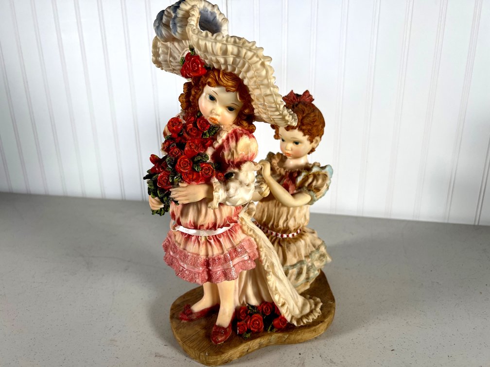 “Playing Bridesmaid” Figurine by Maud Hunphrey Bogart.