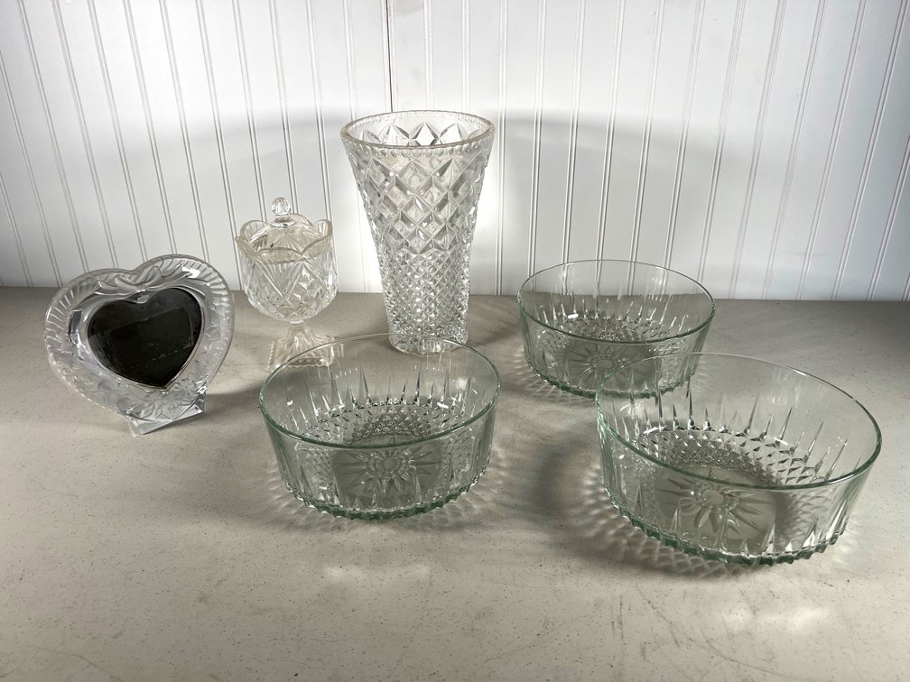 Collection of Leaded Glassware