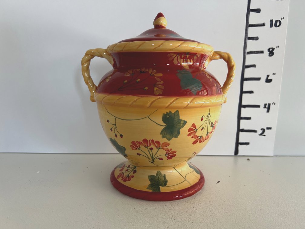 Crock Style Cookie Jar by Heartfelt Kitchen Creations