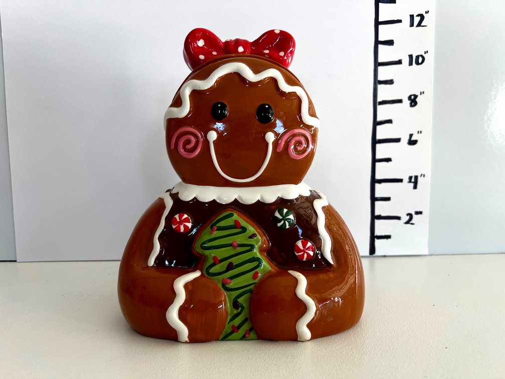 Gingerbread Girl Cookie Jar